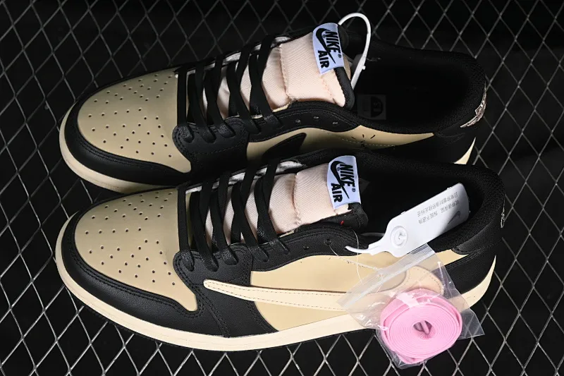 All categories Air Jordan Jordan series basketball shoes Air Jordan 1 Low Travis Scott x Air Jordan 1 Low OG AJ1 Joe 1 undercut low DZ4137-700